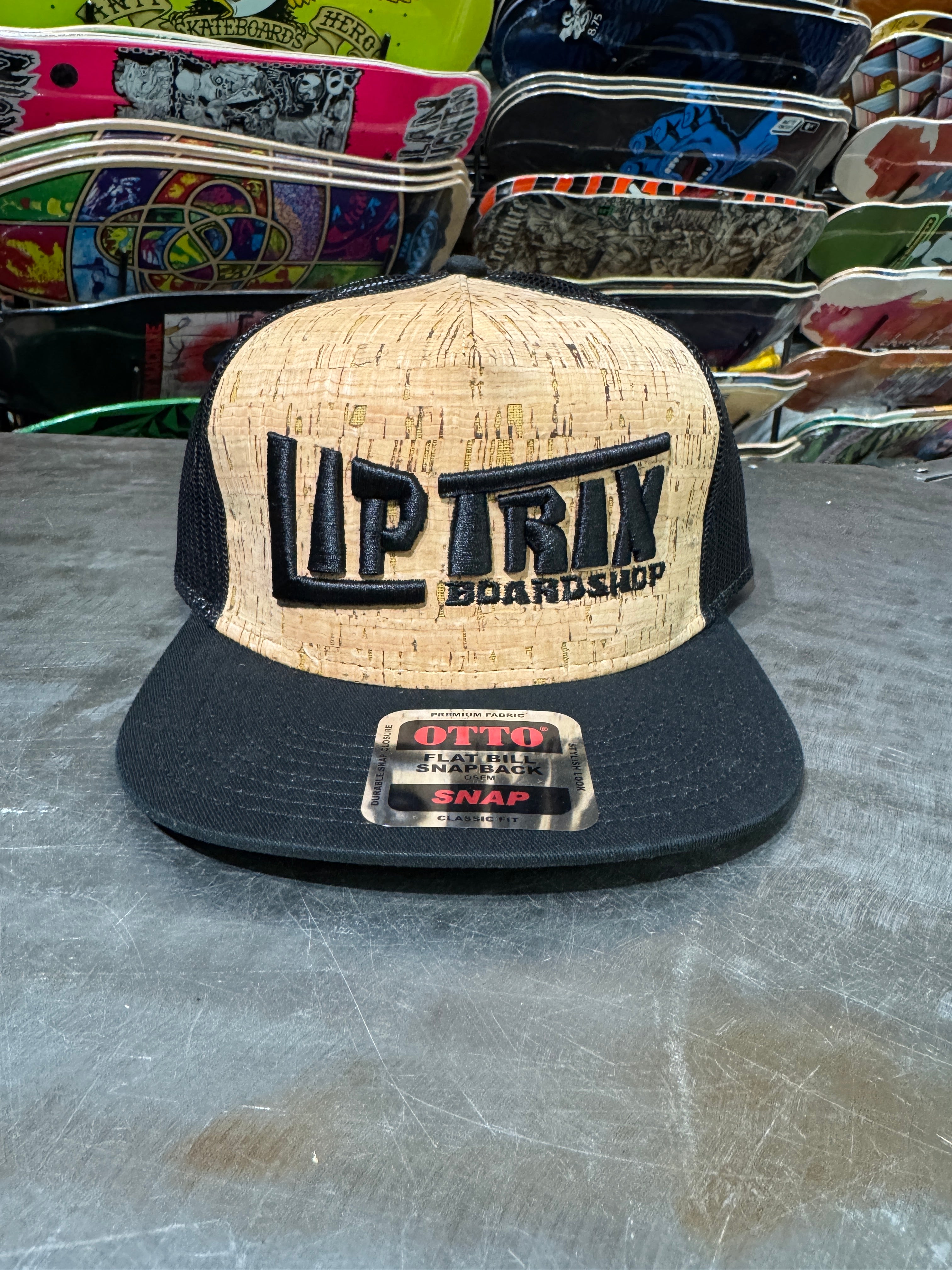 Lip Trix Boardshop: OTTO Cork Flat Bill Snapback