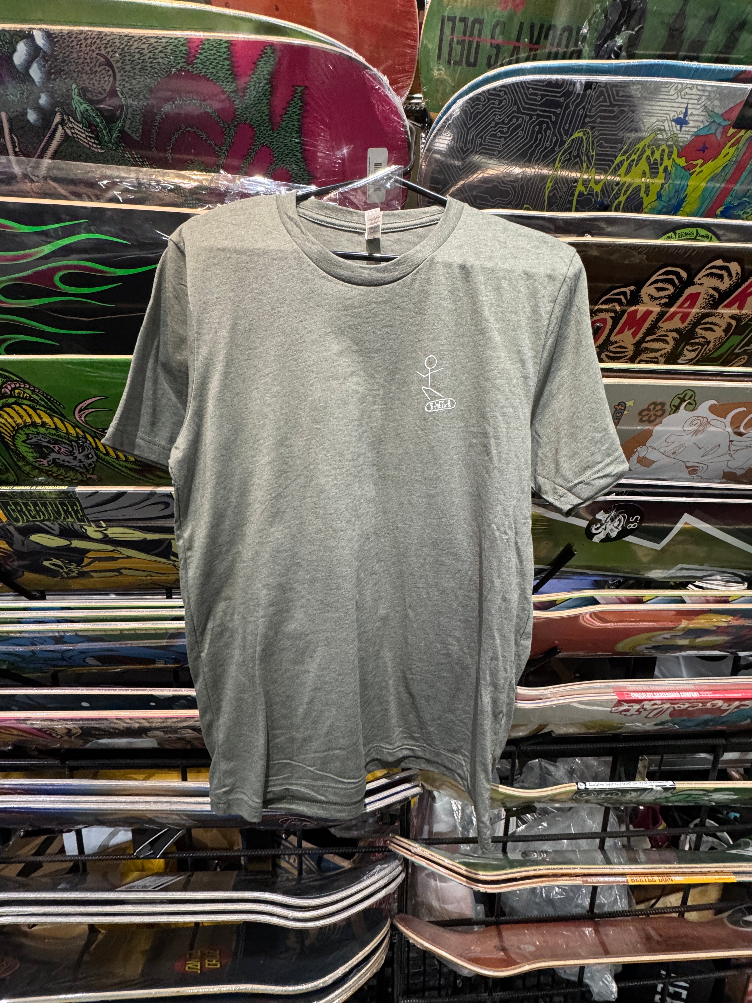 Lip Trix Boardshop: Stick Figure Shop Tee