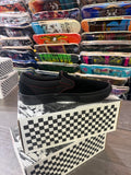 Vans Skate Slip-On - Black/Black Red
