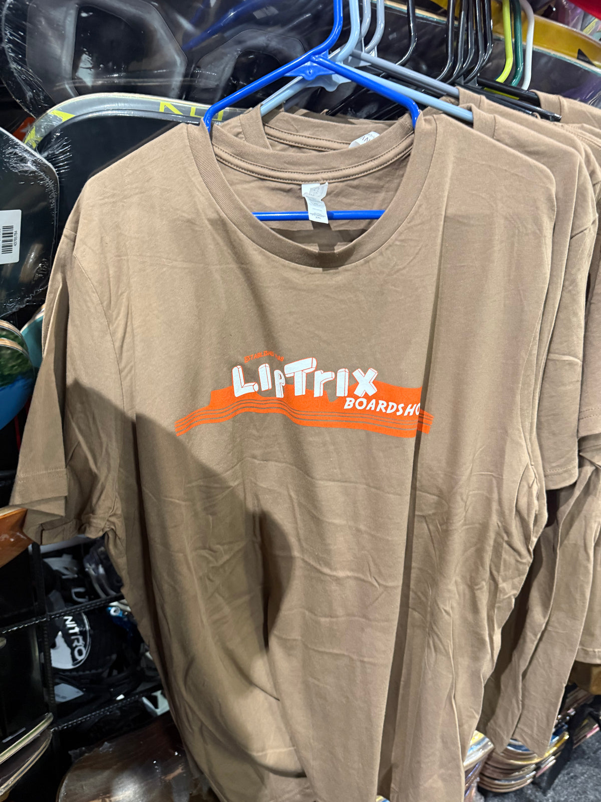 Lip Trix:  Mountain Logo Tee - Assorted Colors