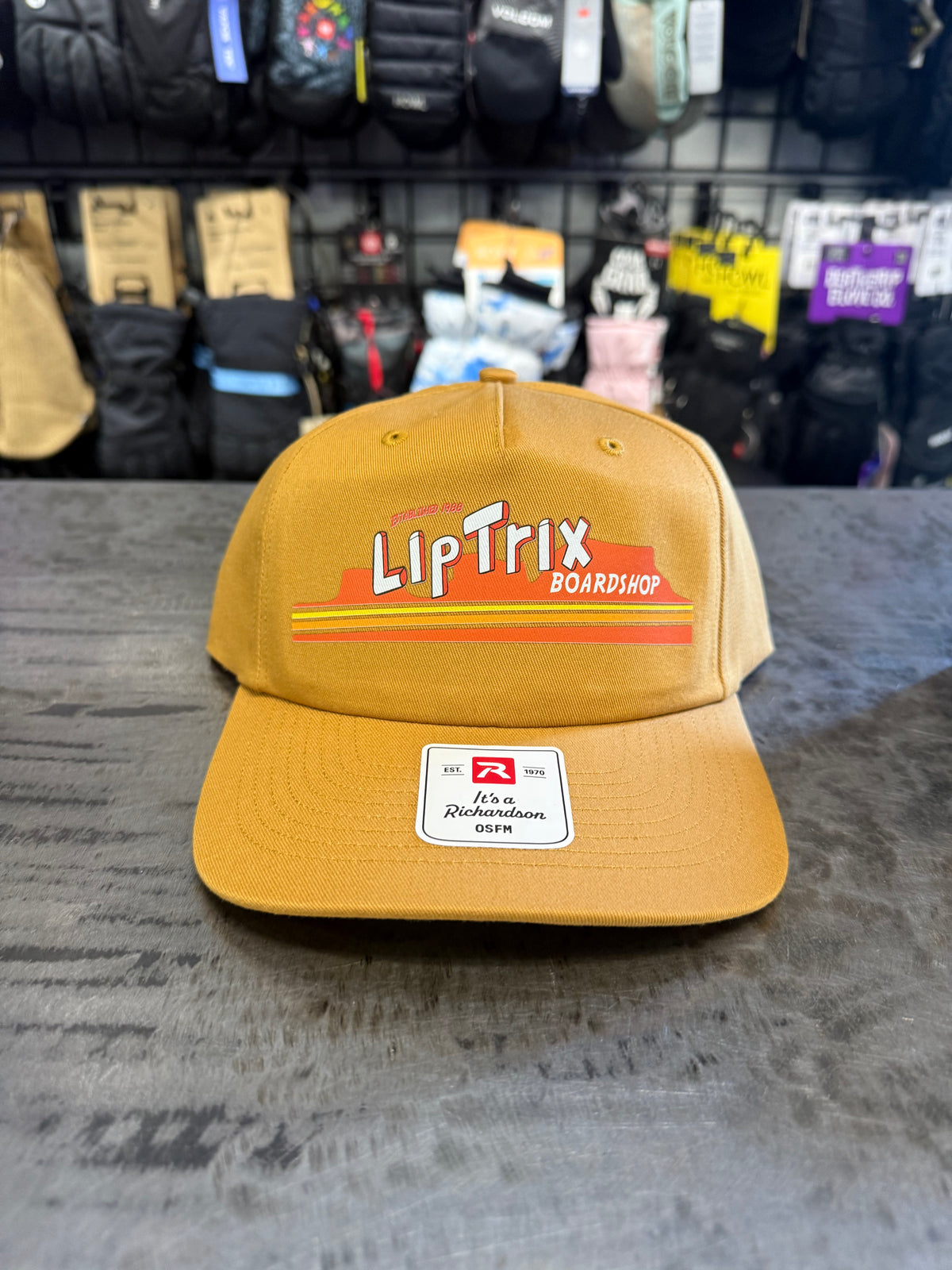 Lip Trix Boardshop: Red Mountains Trucker Hat