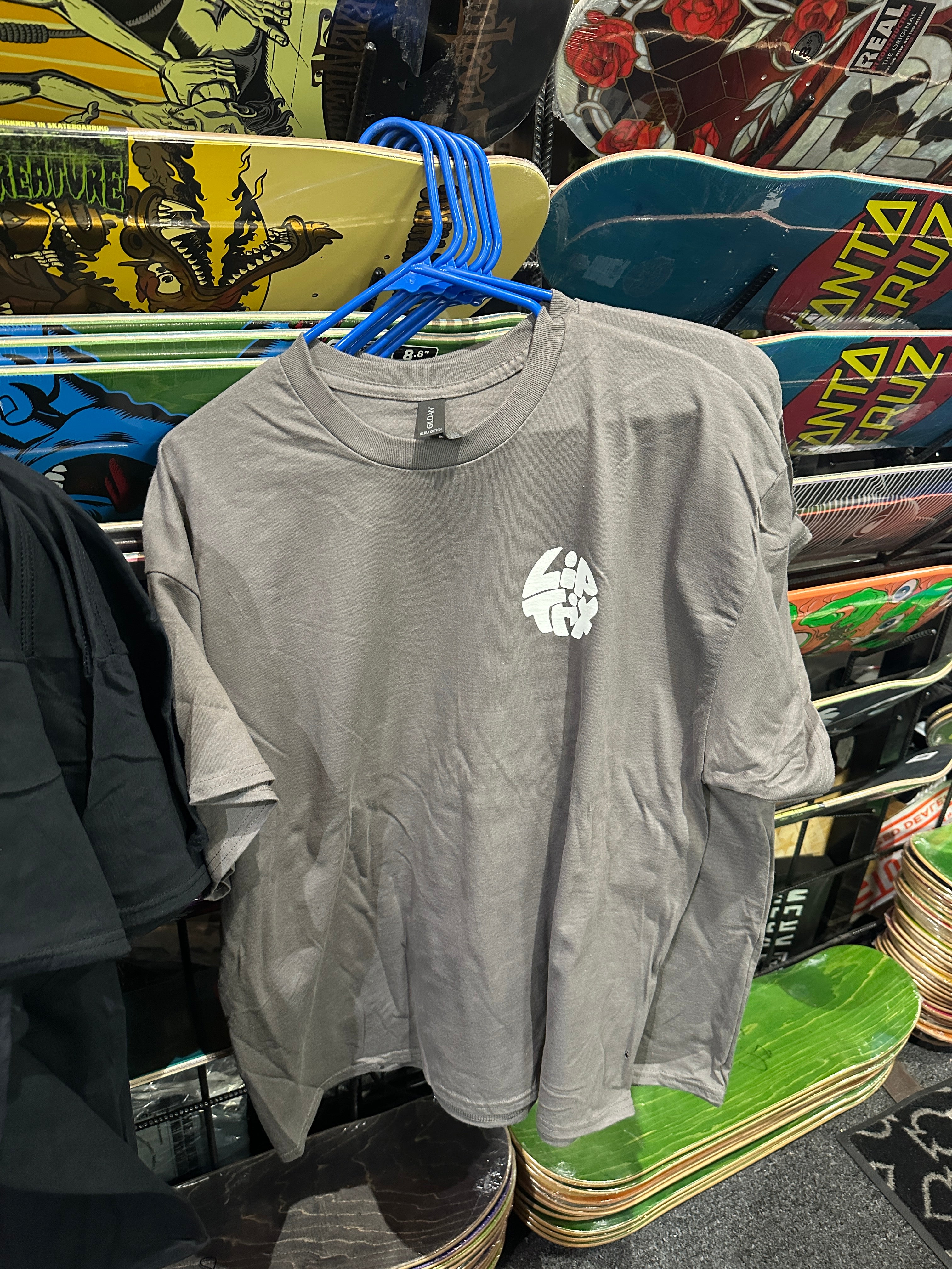 Lip Trix Shop Tee - Circle Tee - GILDAN