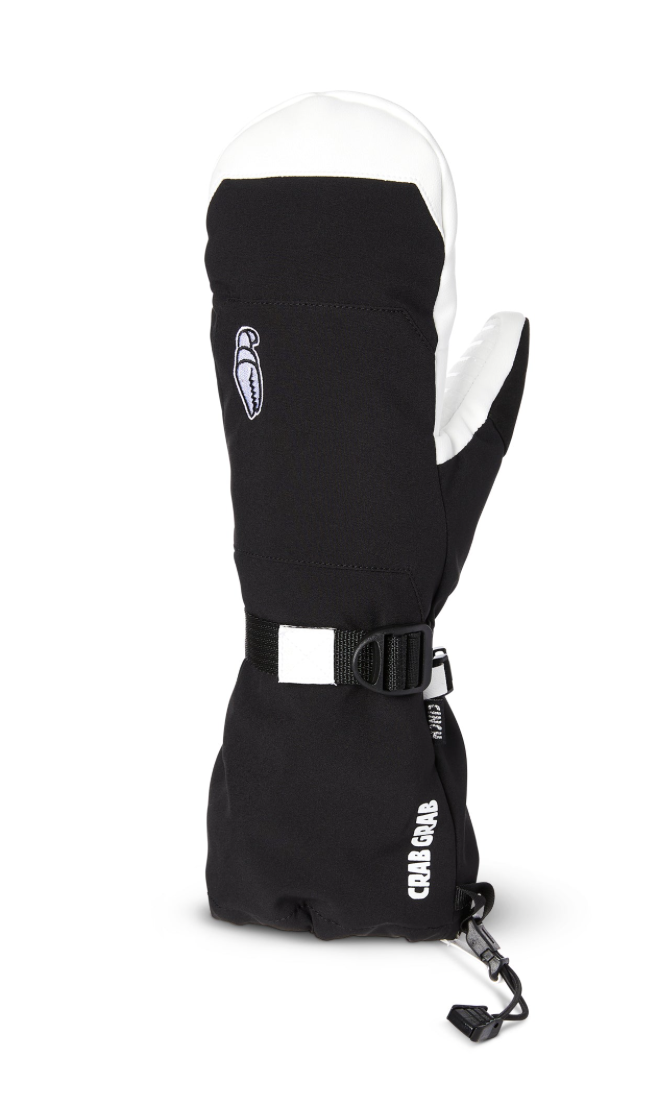 Crab Grab: Womens Cinch Mitt - Black & White 2024