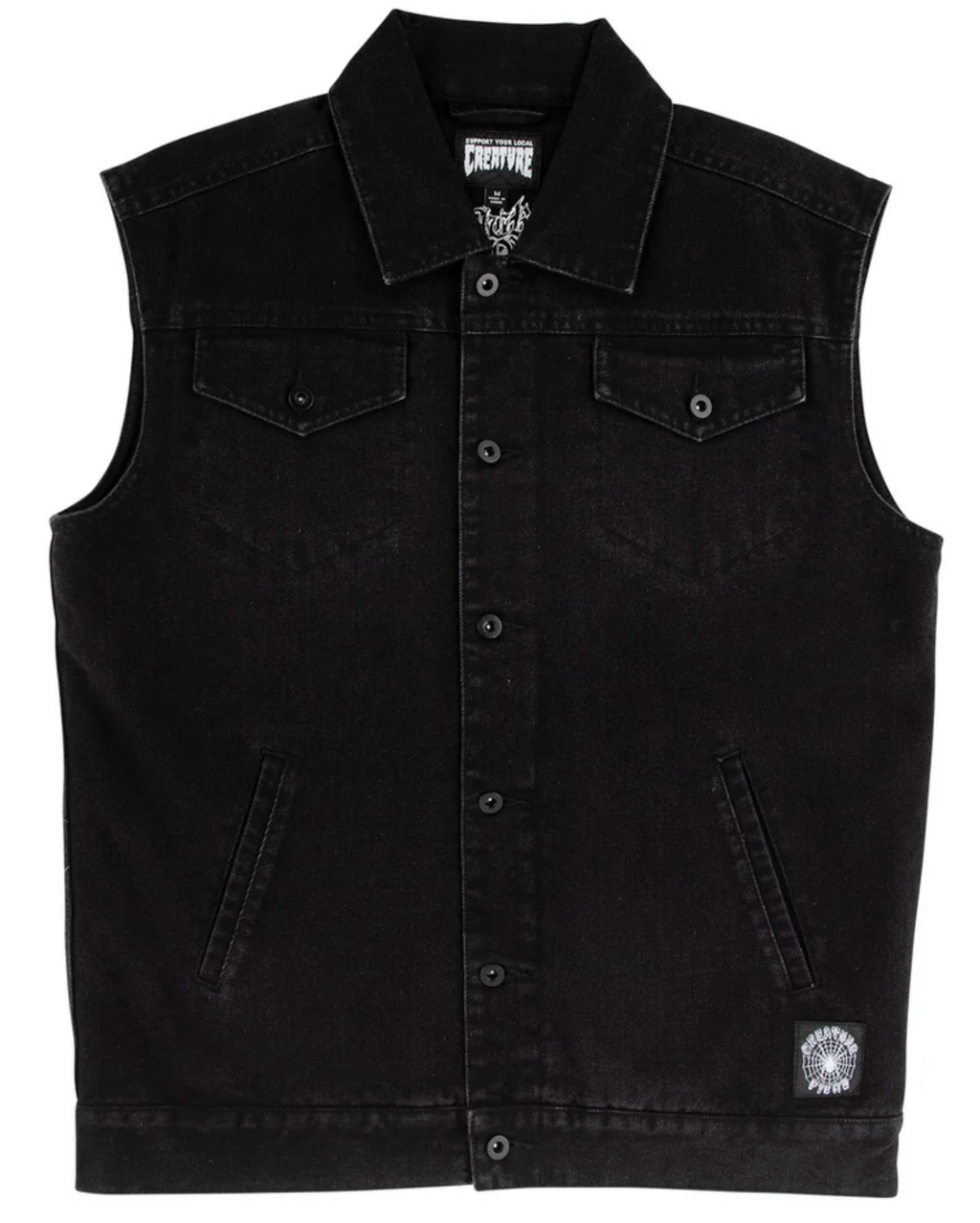 Creature: Resurrection Mens Creature Denim Vest