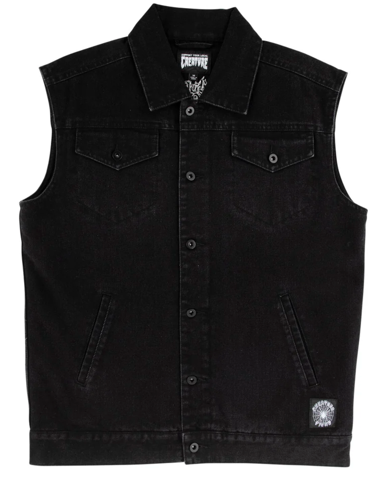 Creature: Resurrection Mens Creature Denim Vest