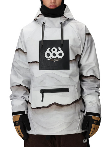 686: Waterproof Hoody 2026 - Smoke Mountain Print