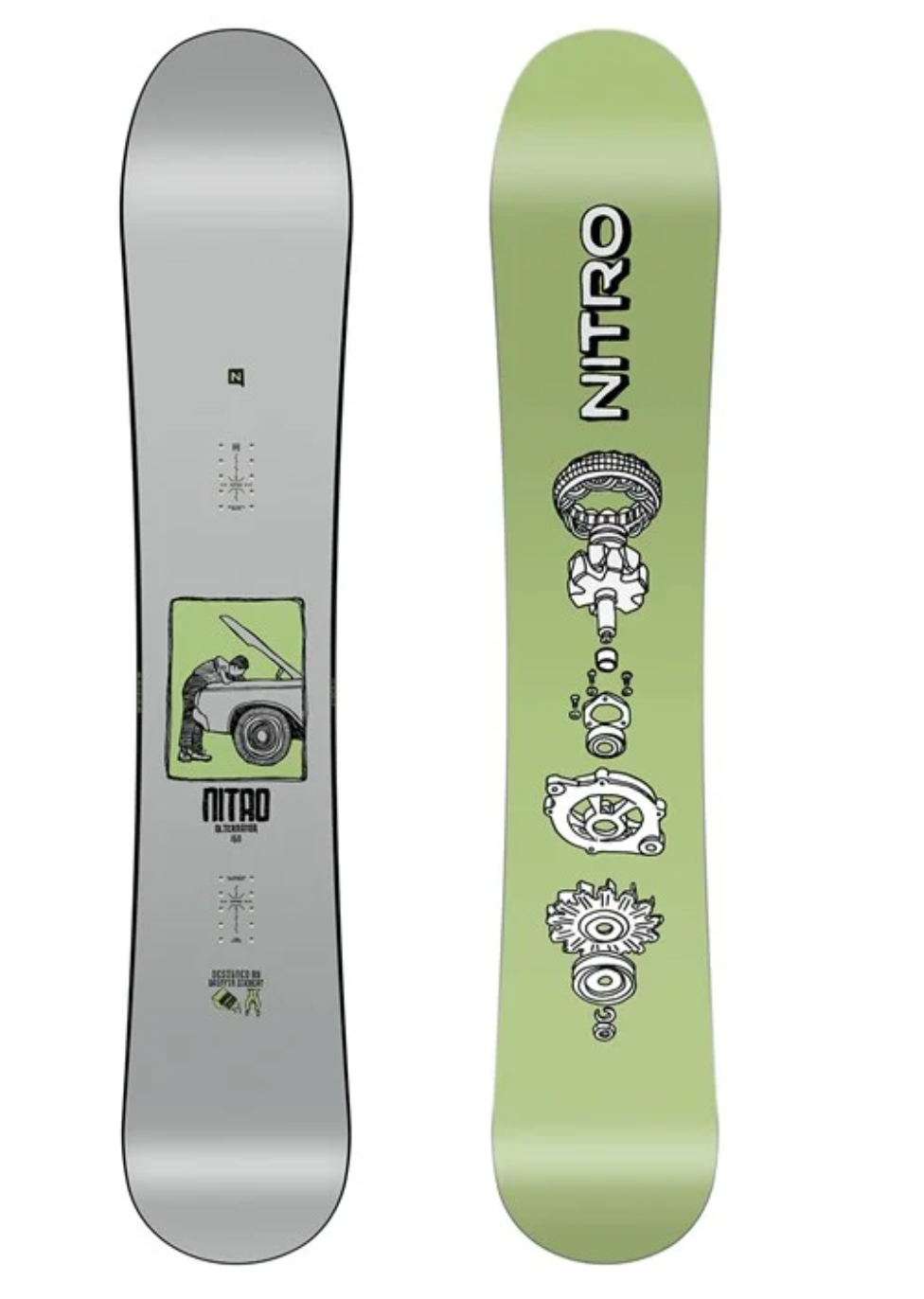 Nitro Snowboards: Nitro Alternator Snowboard 2026