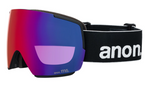 Anon Goggles: M5 Goggles + MFI Mask 2026 - Black/Perceived Sunny Red