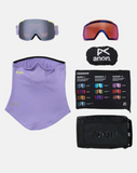 Anon Goggles: M5 Goggles + MFI Mask 2026 - Hyper Lilac/Perceived Sunny Onyx