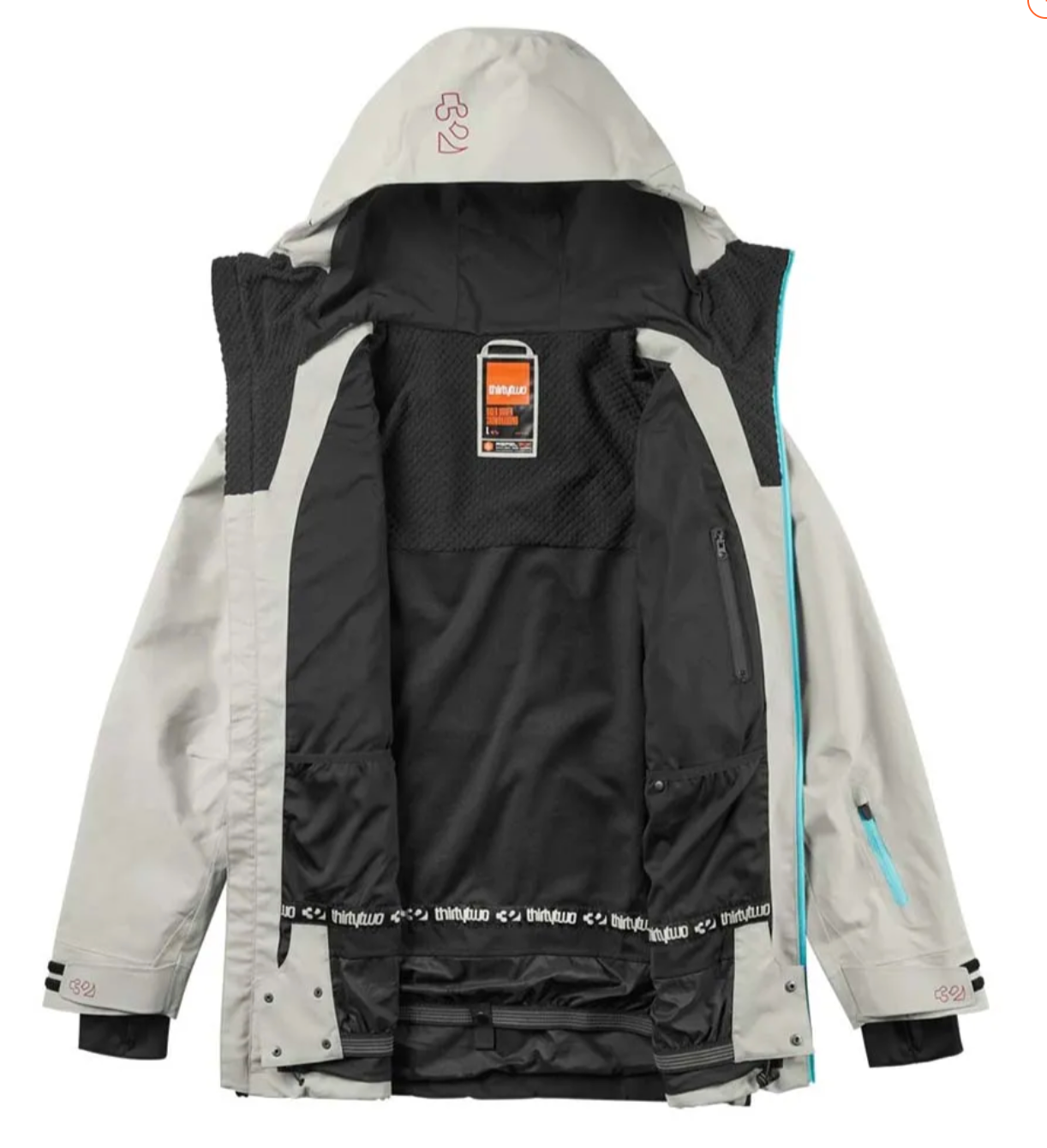 ThirtyTwo: Tm Recycled Jacket - Cement (Grey)