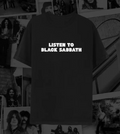 OJ: Listen to Black Sabboth T-Shirt - Black