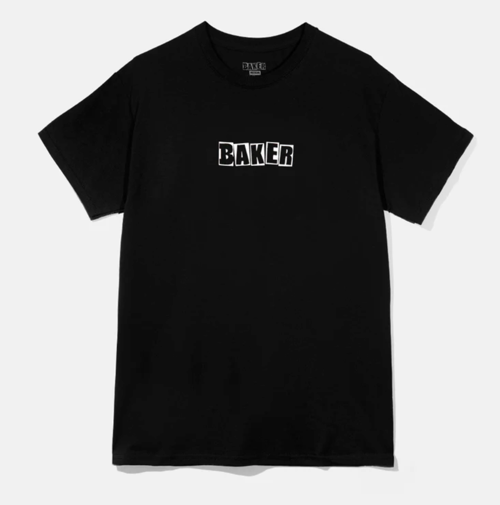 Baker: Brand Logo - YOUTH Black Tee