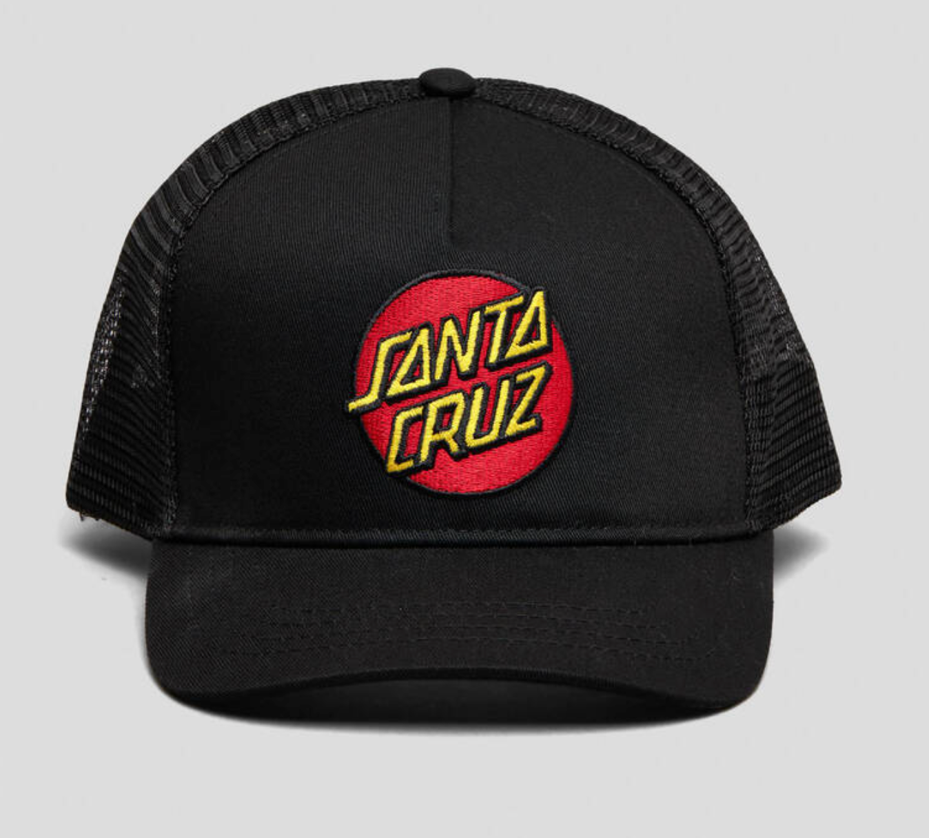Santa Cruz: YOUTH Classic Dot Hat - Black