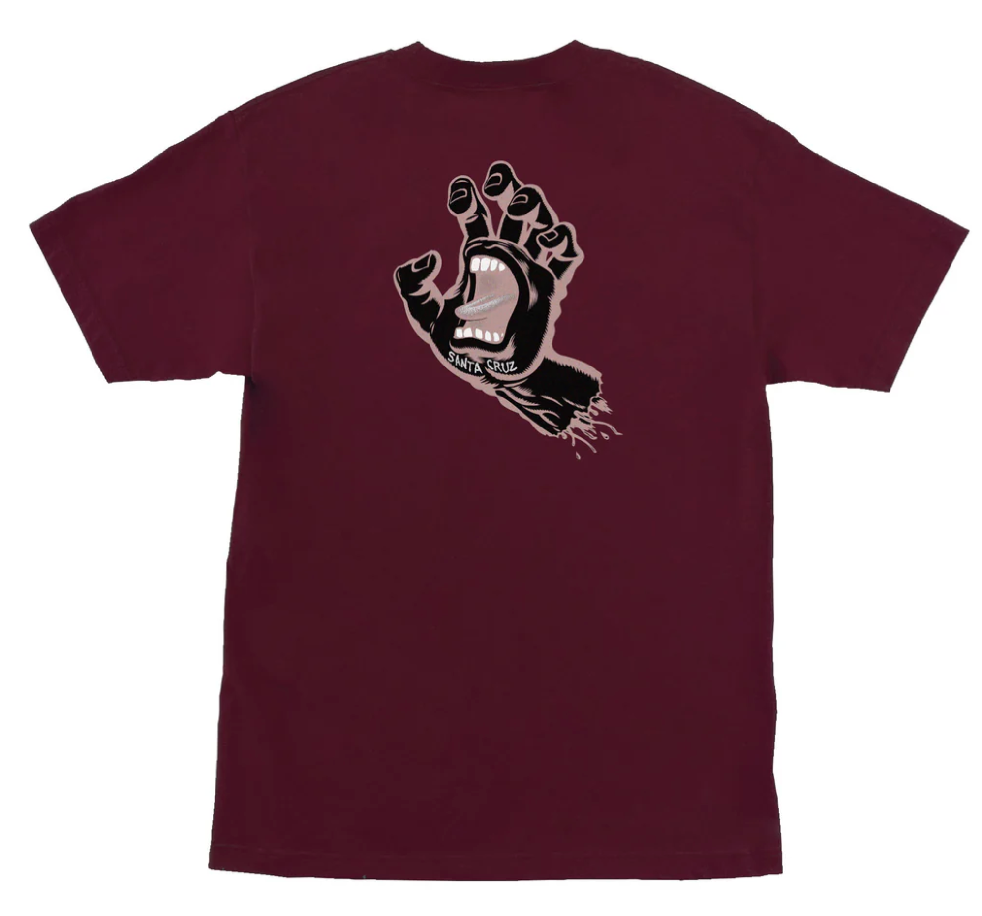 Santa Cruz Screaming Hand Heavyweight T-Shirt - Black