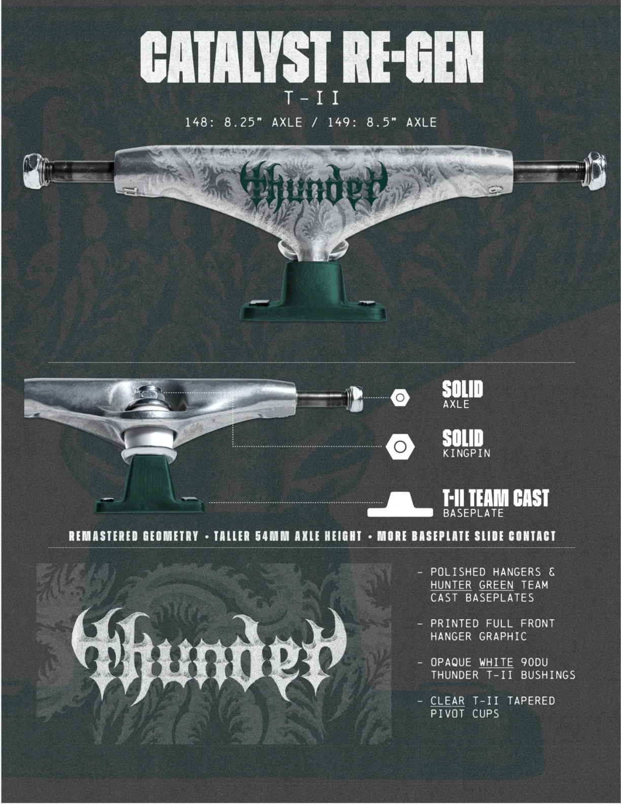 Thunder Trucks T-II Catalyst Re-Gen
