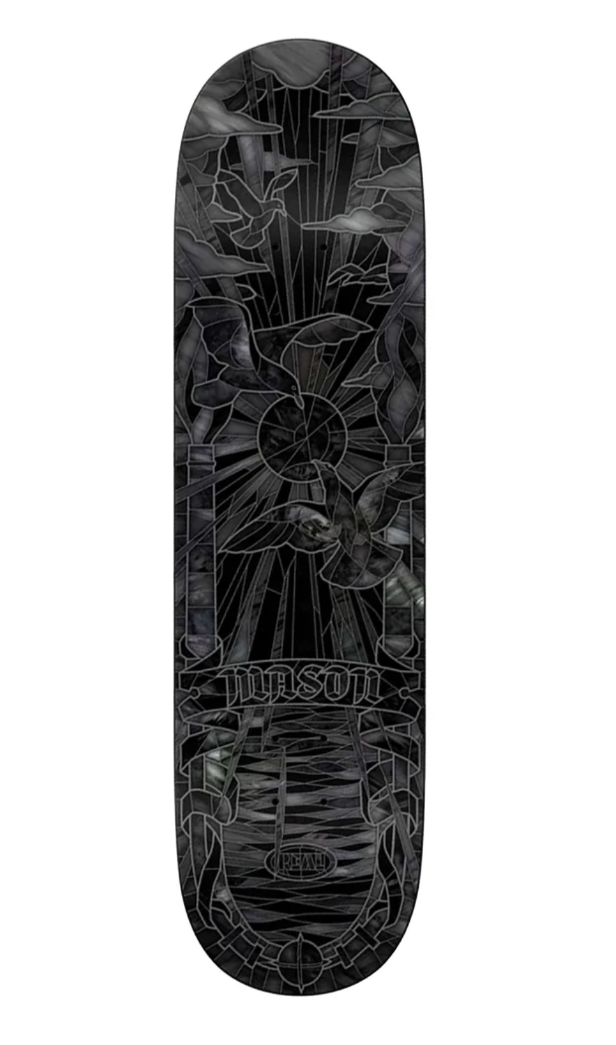 Real Skateboards: 8.25 MASON BLACK SUN CATHEDRAL DECK
