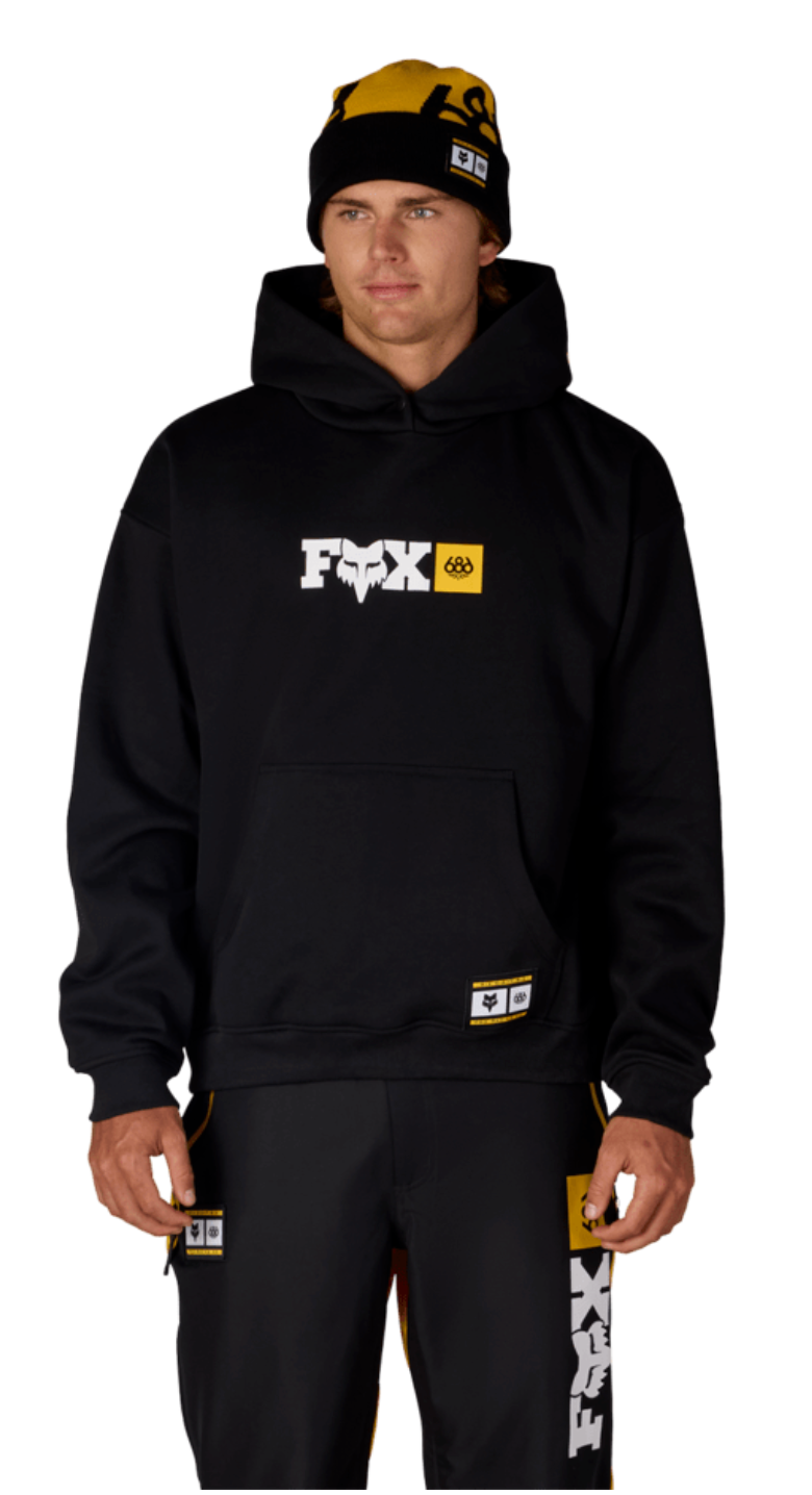686: 686 FOX RACING PREMIUM HEAVYWEIGHT PULLOVER HOODY 2027