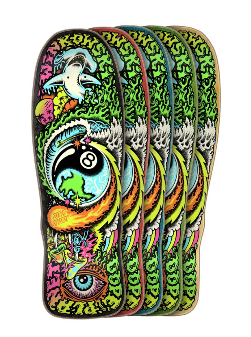 Santa Cruz: 8.75in Erick Winkowski Dope Planet Micro Deck