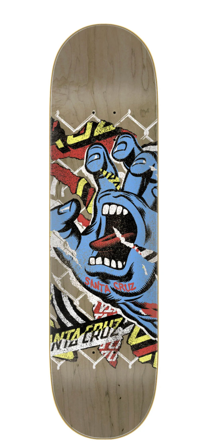 Santa Cruz: 8.25in Damaged Hand Deck