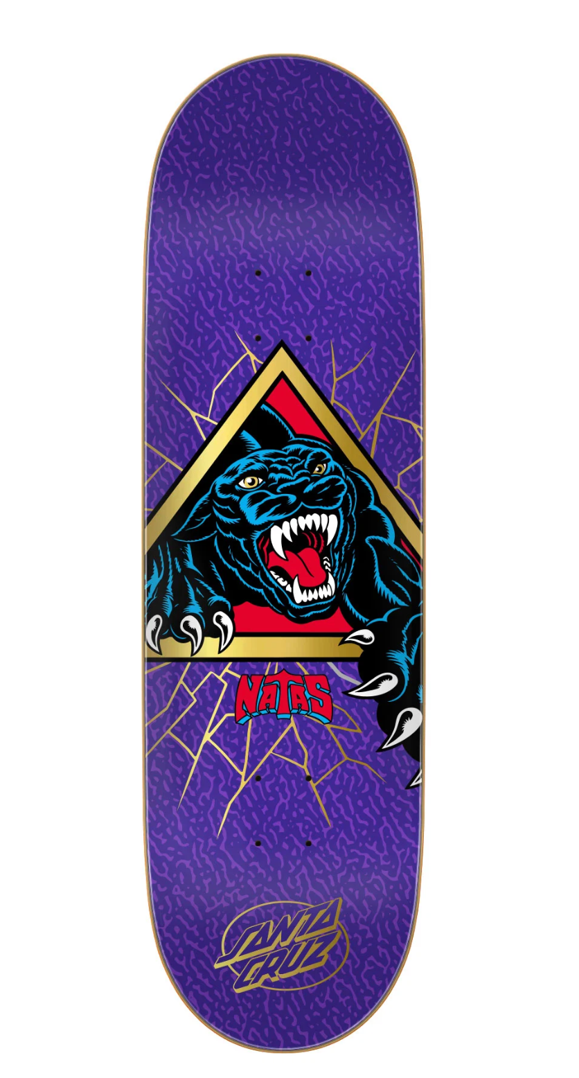 Santa Cruz: 9.0in Natas Kaupas Shattered Panther VX Deck