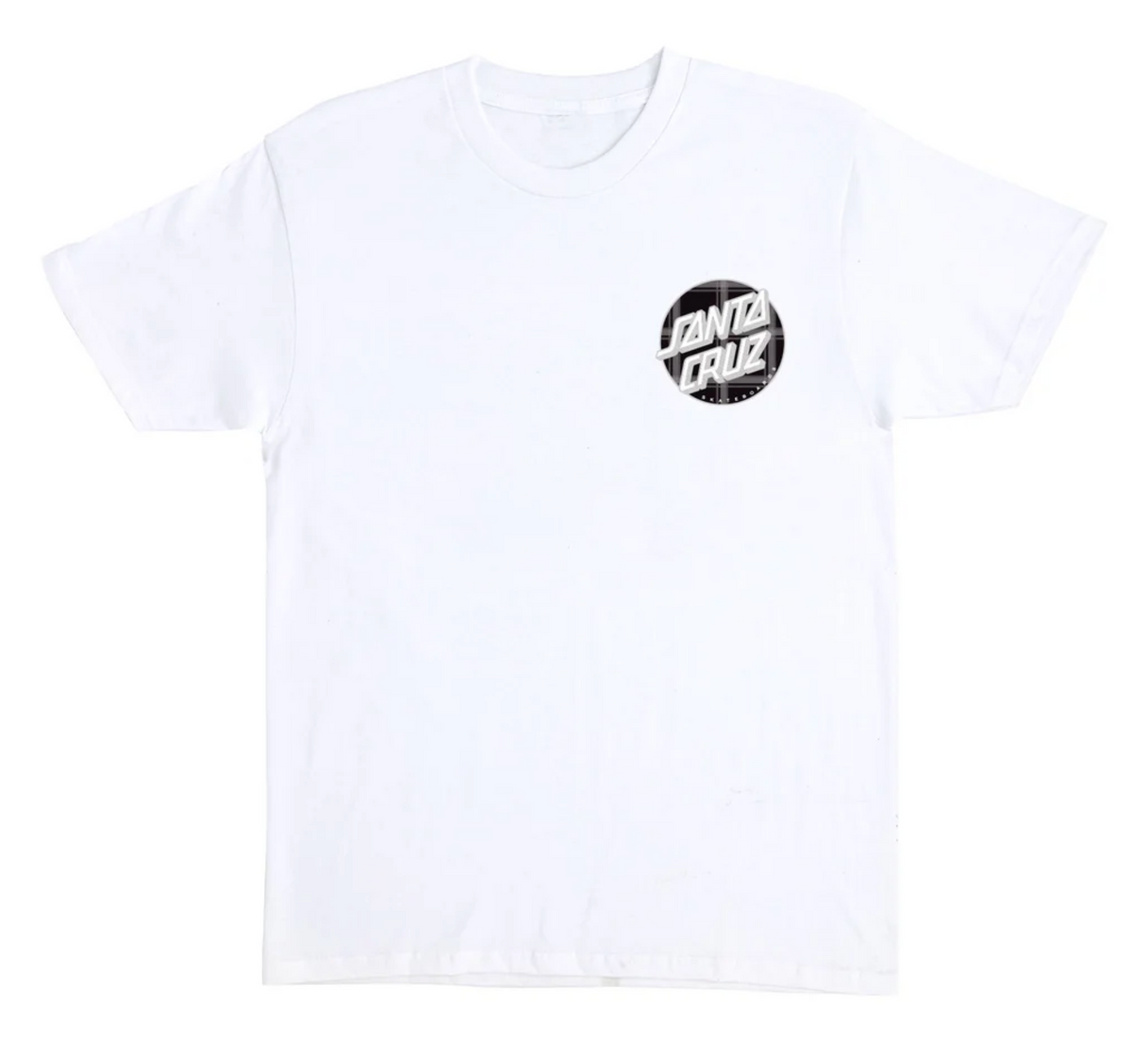 Santa Cruz: Tartan Plaid Dot T-Shirt