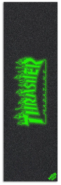MOB: Thrasher Flame Glow Logo Grip Tape