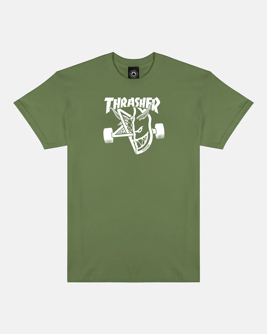 Thrasher x Spitfire: Thrash & Burn Tee