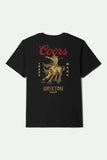 Brixton x COORS Bound T-Shirt - Black