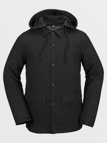 Volcom Snow: Insulated Riding Flannel 2025 - Black