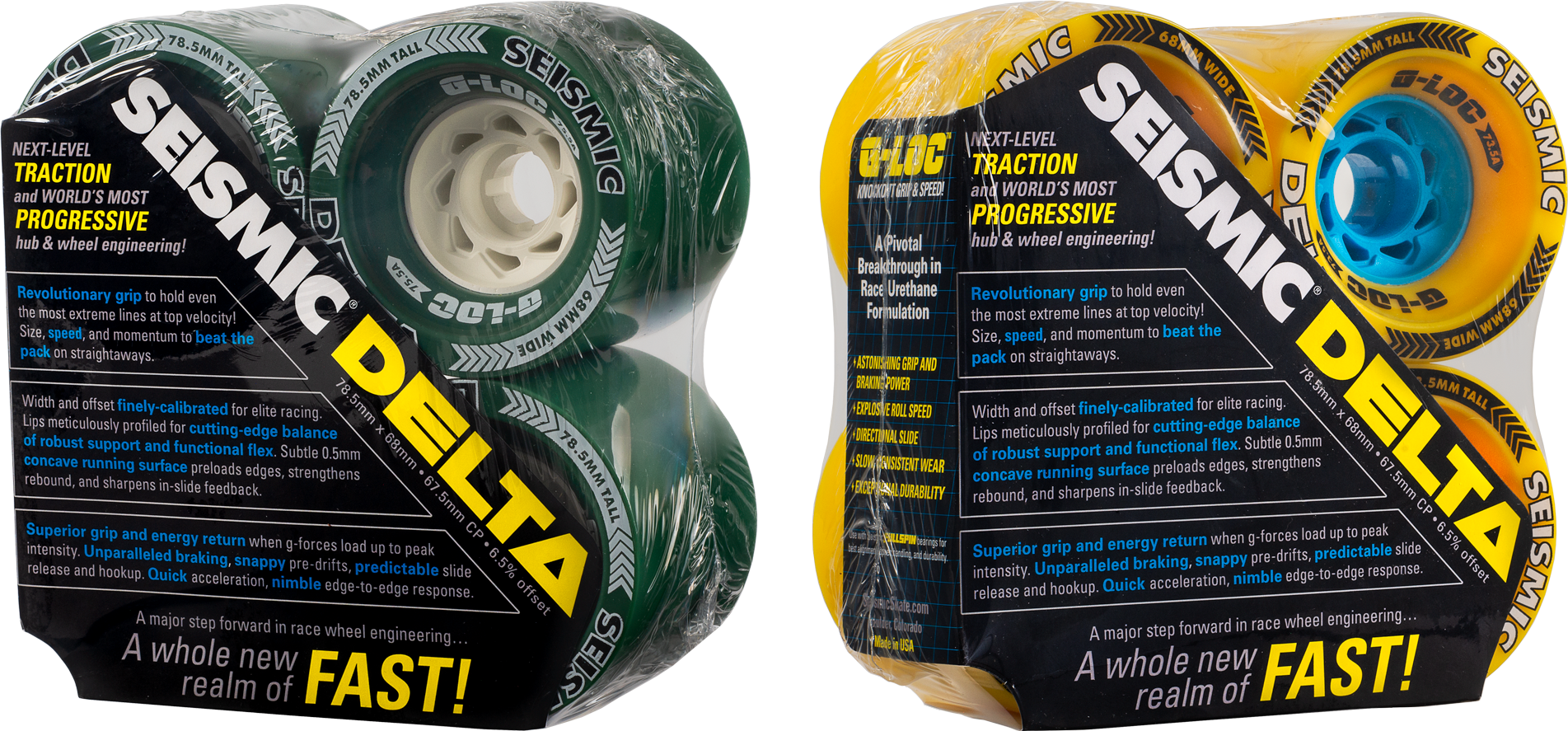 Seismic 78.5 DELTA Wheels