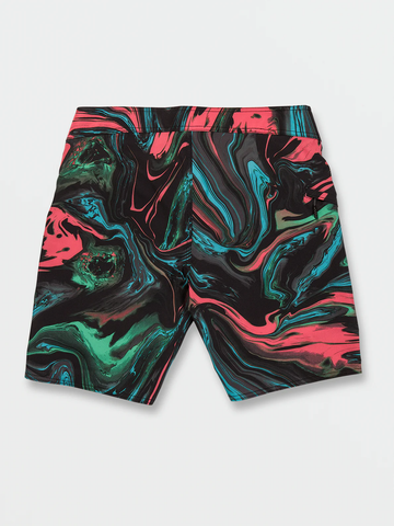 Volcom Psyche Marble Mod 19 Shorts - Black