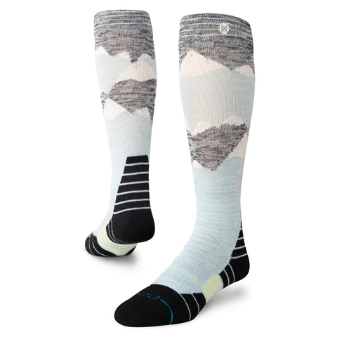 Stance Snow: Windy Peaks Mid Wool - Green
