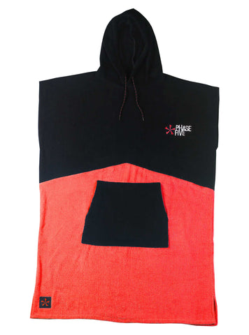 Phase Five: 50/50 HOODED TOWEL - RED