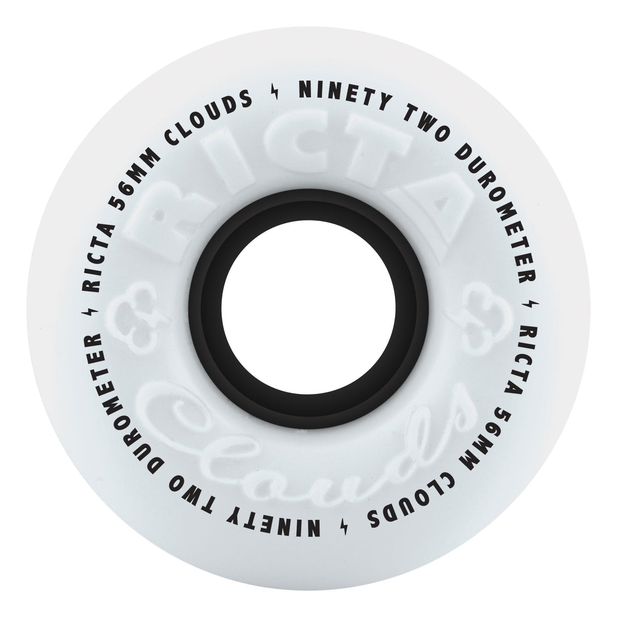 Ricta Clouds: 54mm 92a - Black