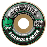 Spitfire F4101D Conical Full Wheels (Green Print)