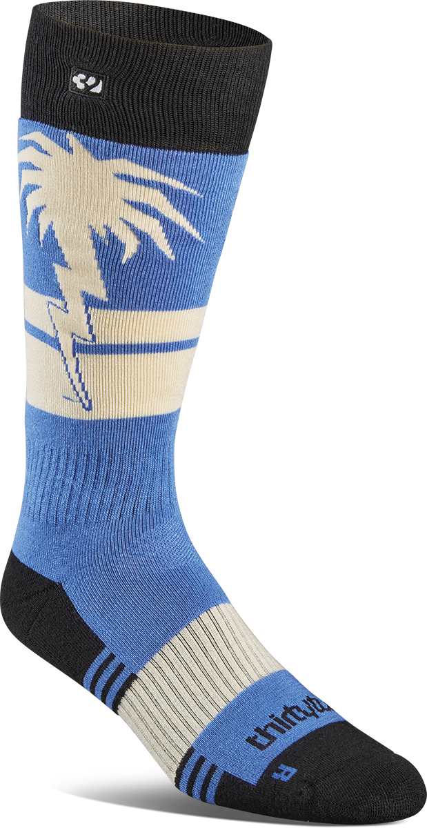 ThirtyTwo: Spring Break Sock - Blue/Black
