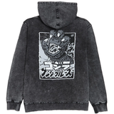 Santa Cruz x Godzilla Hand Pull Over Sweatshirt - Mineral Black