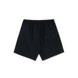 Polar Skate Co. Swim Shorts - Square Stripe (Black/Jade Green)