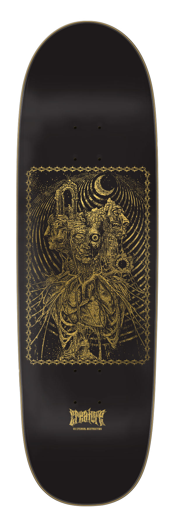 Creature Skateboards: 9.25 Fortress LG VX Egg Deck