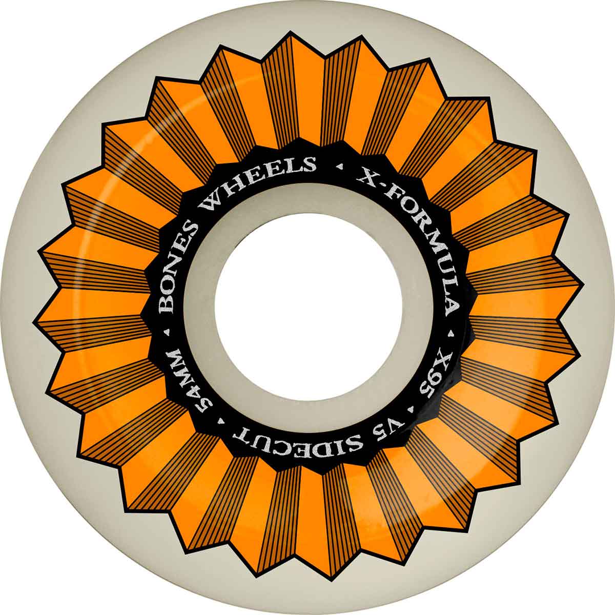 Bones Wheels: 54mm 95a X-Formula Sidecut