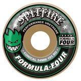 Spitfire F4101D Conical Full Wheels (Green Print)