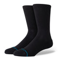 Stance Organic Crew Sock - Black