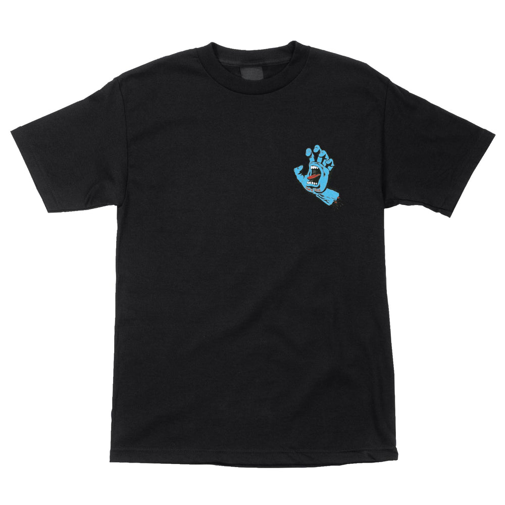 Santa Cruz Screaming Hand Heavyweight T-Shirt - Black