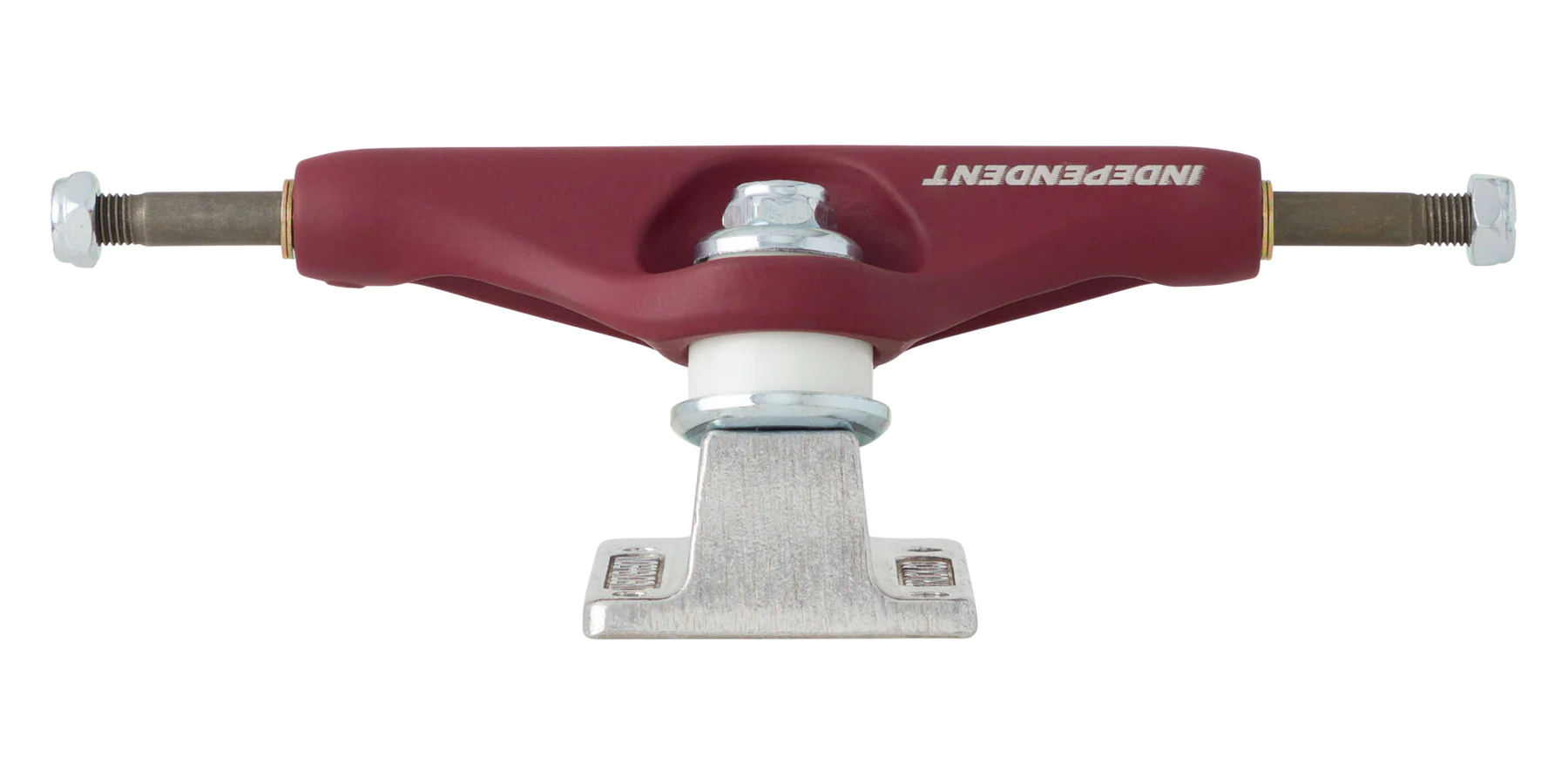 Independent Stage 11 BTG Speed Burgundy Silver Trucks