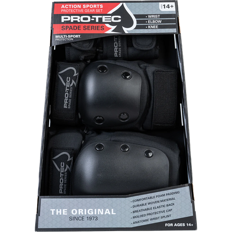 Pro-Tec Spade Series JR. 3-Pack Pad Set