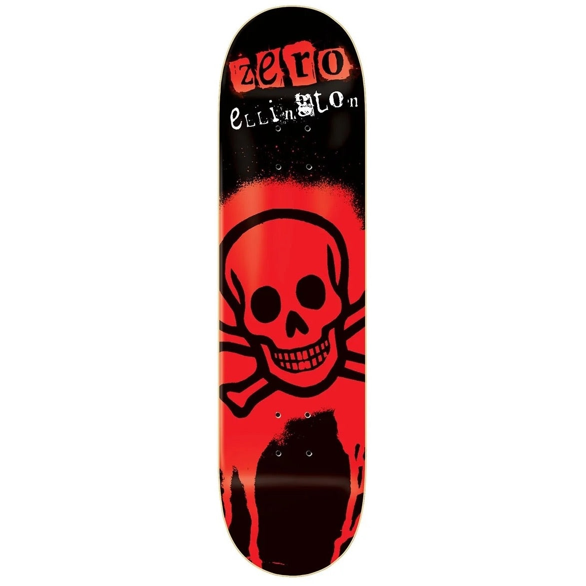 Zero Skateboards: 8.25 Ellington 30 Year Stencil