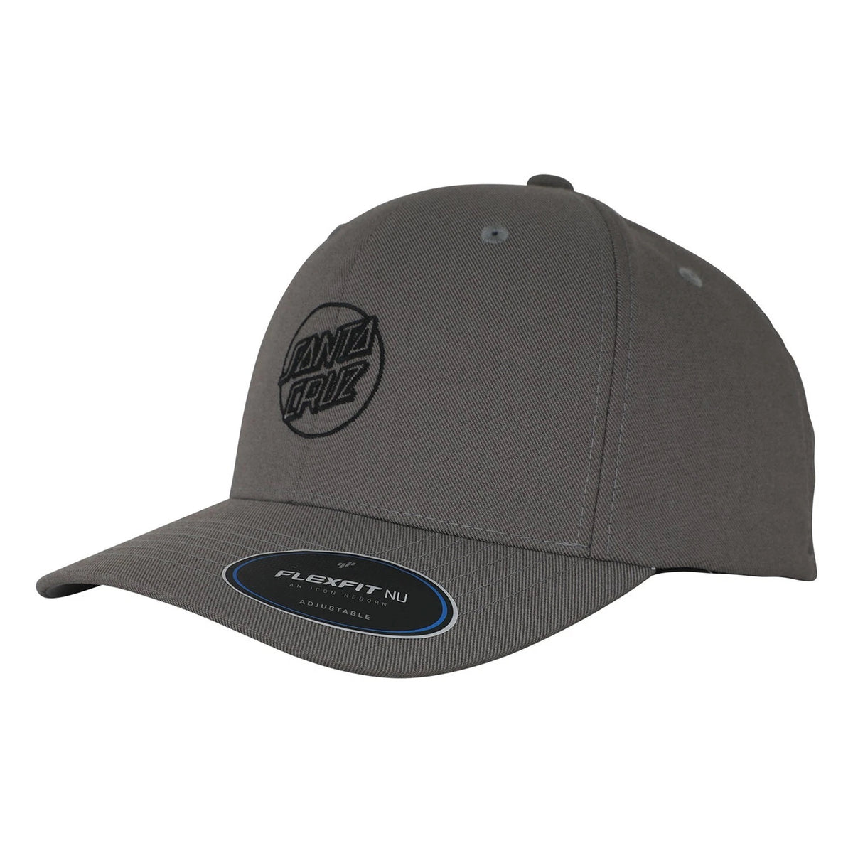 Santa Cruz: Opus Dot Snapback Hat Grey/Black