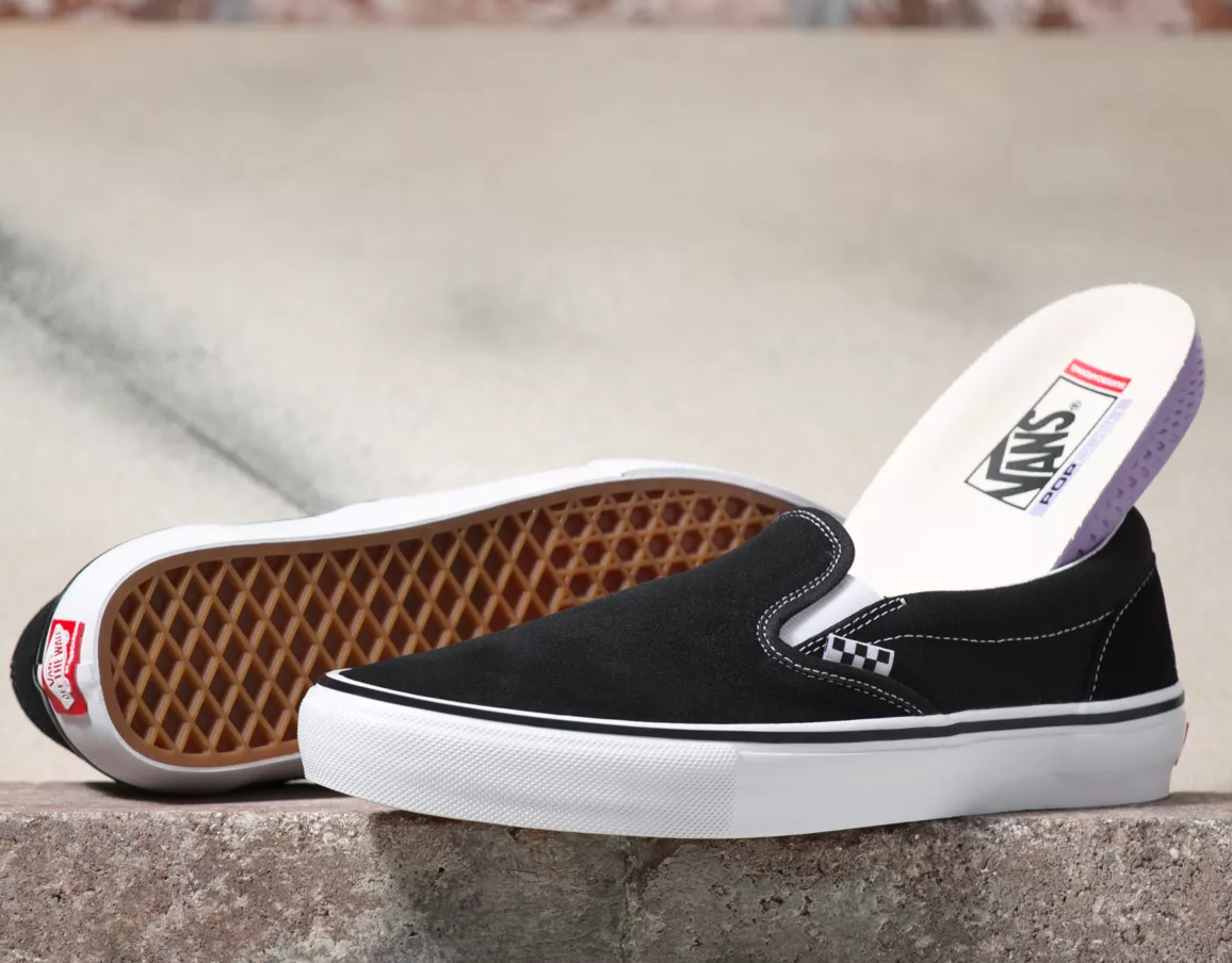 Vans Skate Slip-On - Black/White