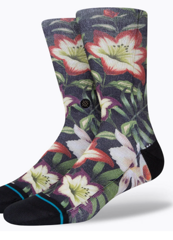 Stance Socks: Variegate - Black