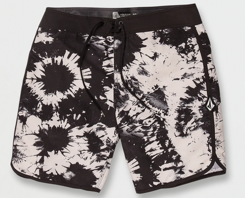 Volcom Platter Scallop Mod-Tech Trunks - Black